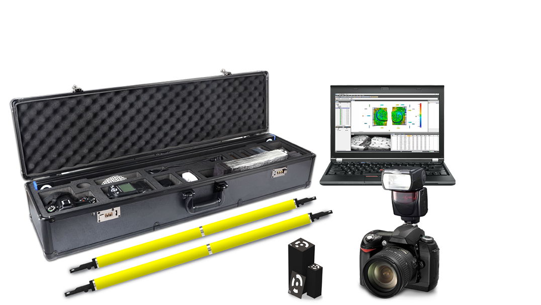 Three-dimensional optical photogrammetry system