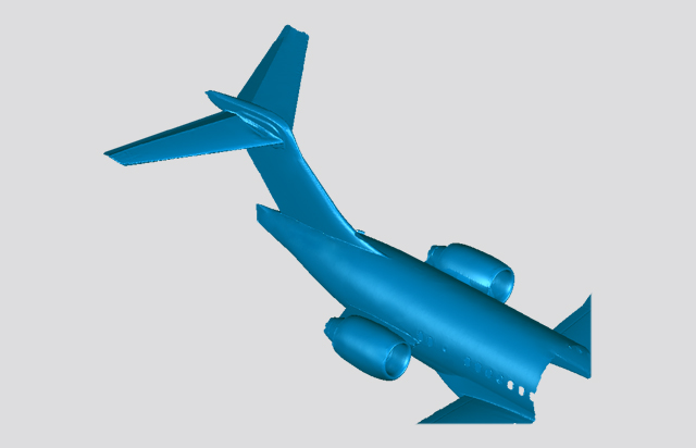 Full size measurement of parts 