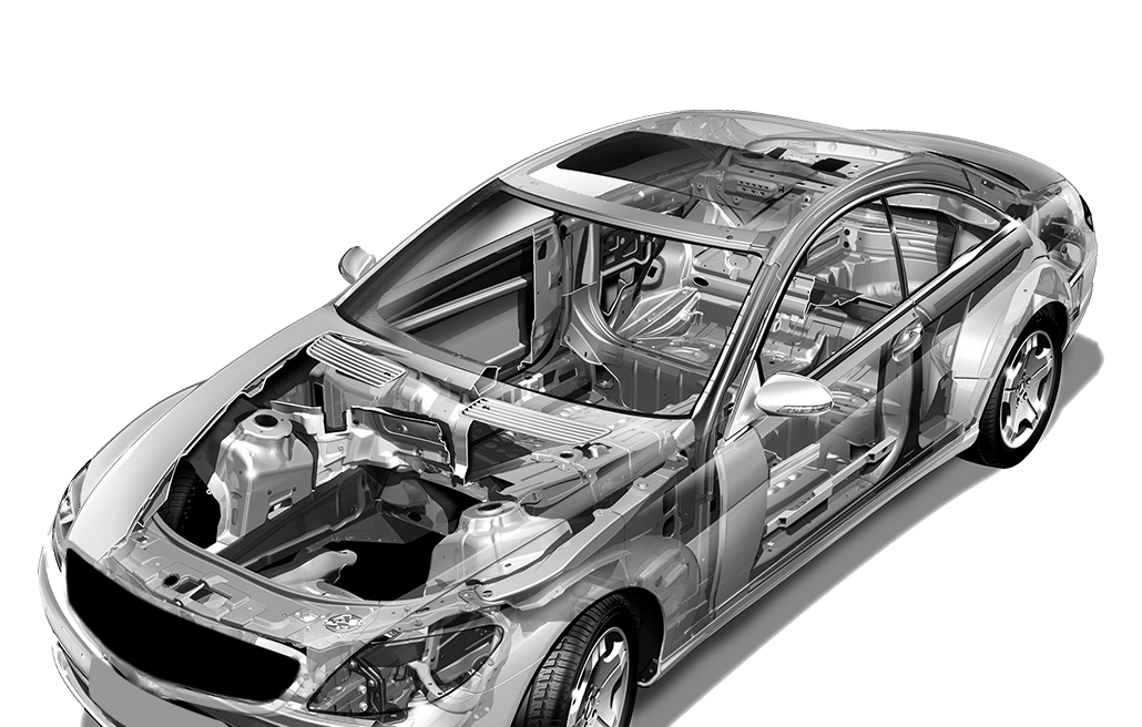 Headline: Throughout every core process of automobile manufacturing