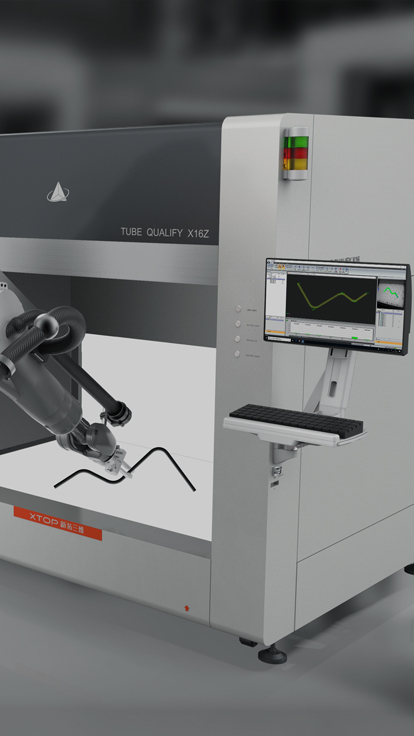 Tube Qualify 3D Optical Tube Measurement System